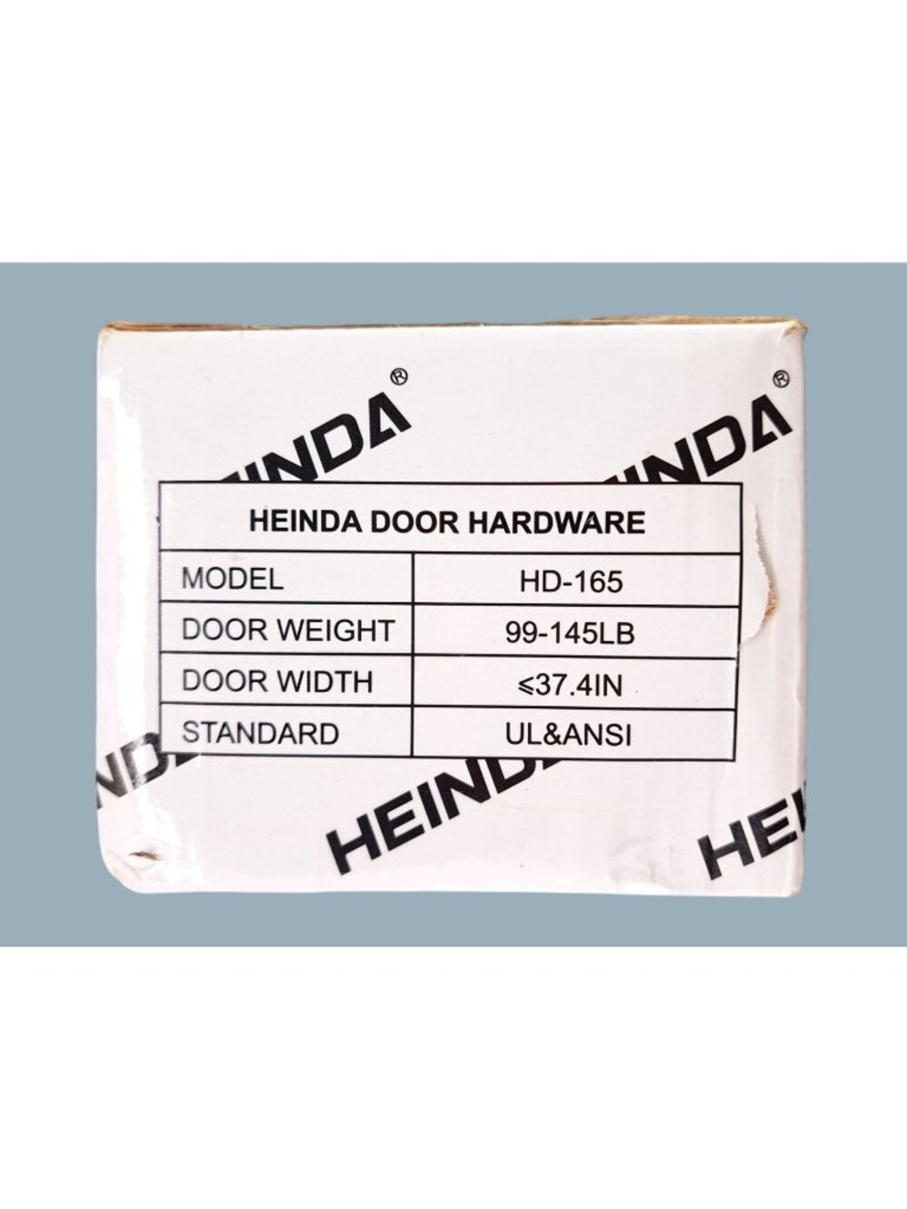 Heinda Door Closer HD-165 European Adjustable Door Weight 99-145LB Silver New